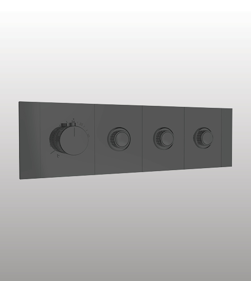 High-flow Thermostatic Multifunctional Diverter  – Aquant India